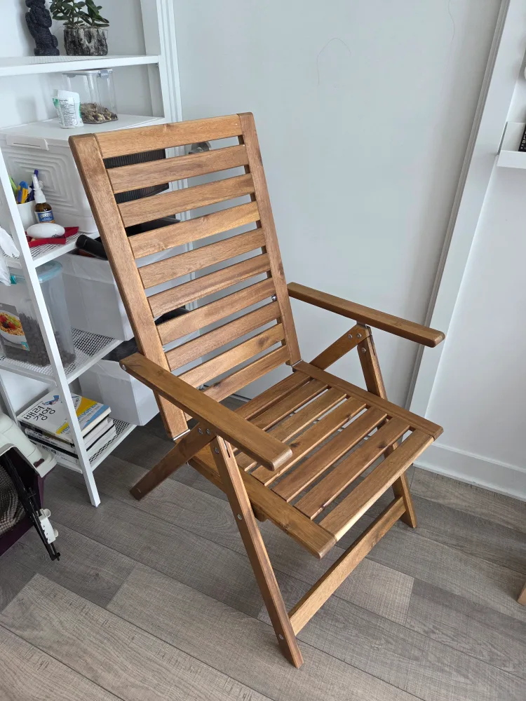 🇨🇦 IKEA NÄMMARÖ Reclining Chair - Outdoor, Foldable thumbnail