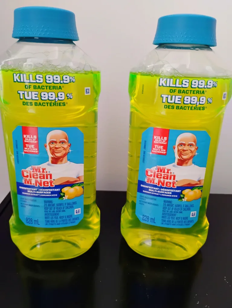 Mr. Clean M.Net Disinfectant - Summer Citrus, 828 mL thumbnail