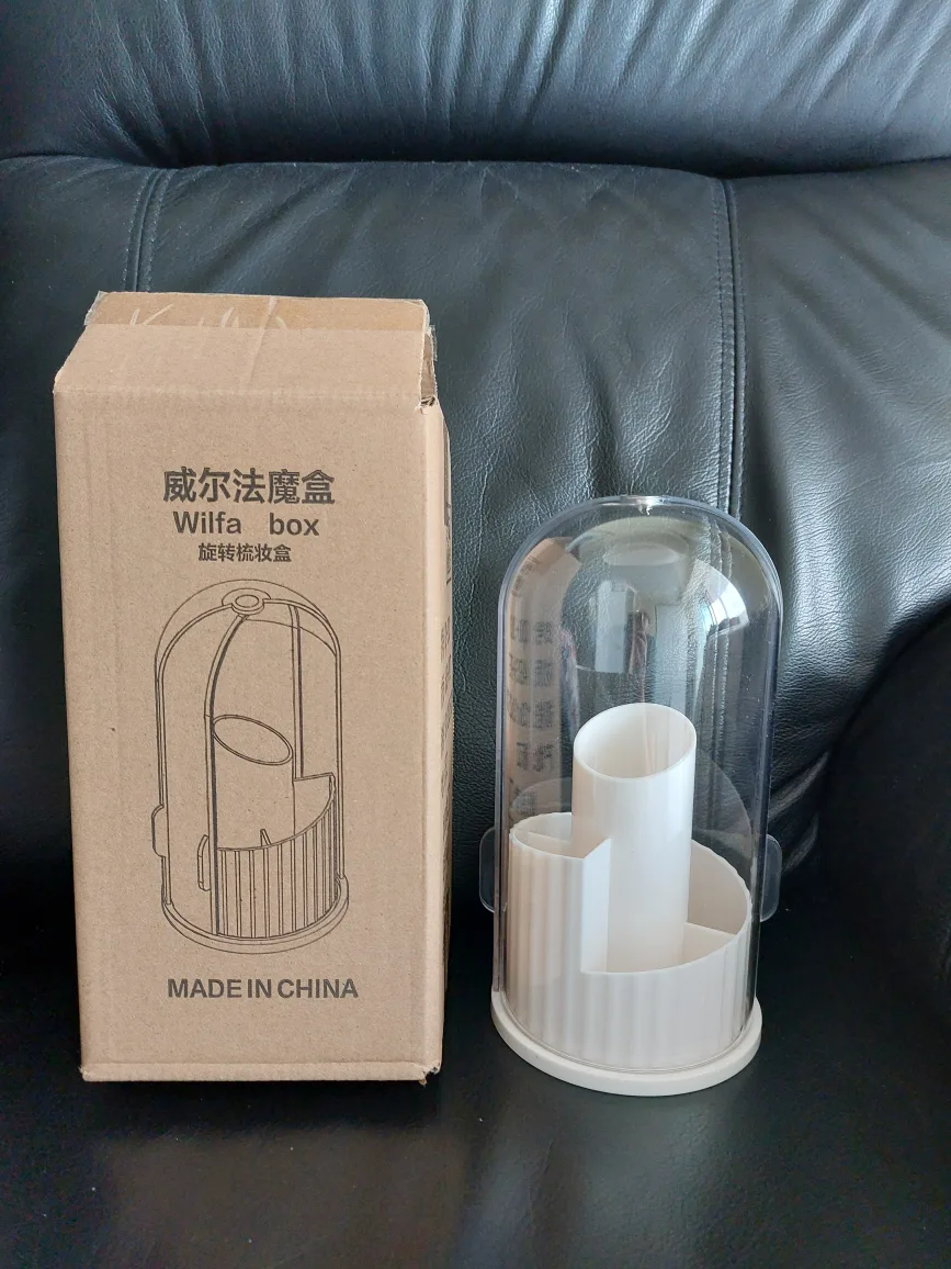 2 BRAND NEW Rotating Makeup Organizer thumbnail