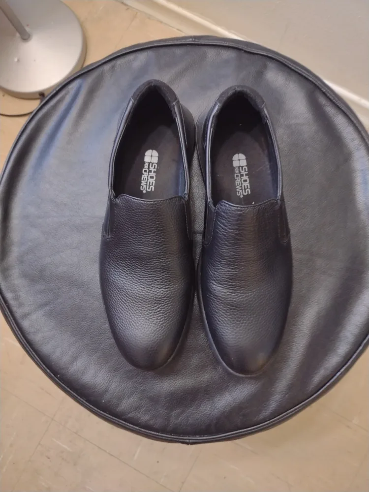 Shoes for Crews J-Cee Black Slip Resistant Shoes thumbnail