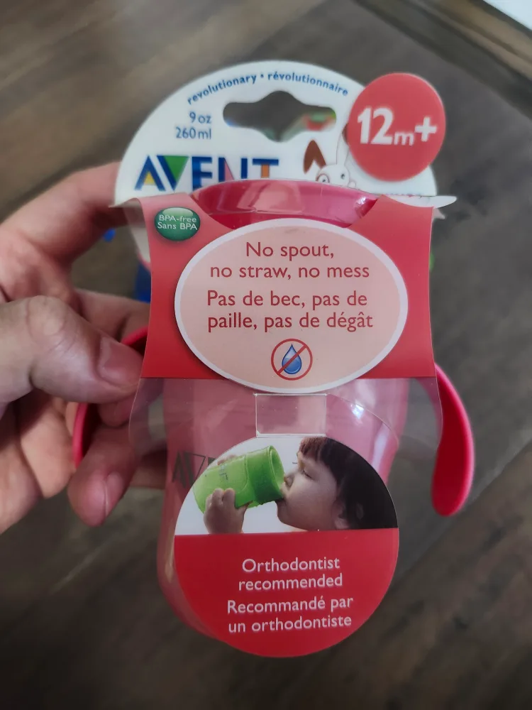 New Philips Avent 9oz Sippy 360° Cups - 12m+ image indicator(4)