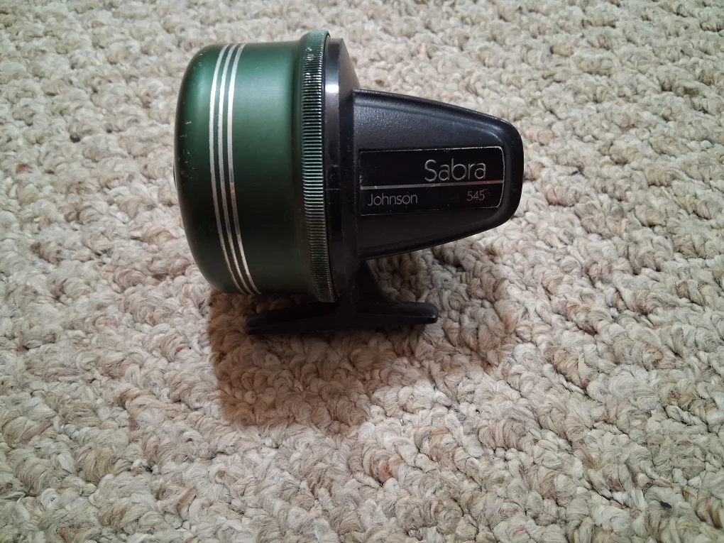 Johnson Sabra 545 Spincast Fishing Reel thumbnail