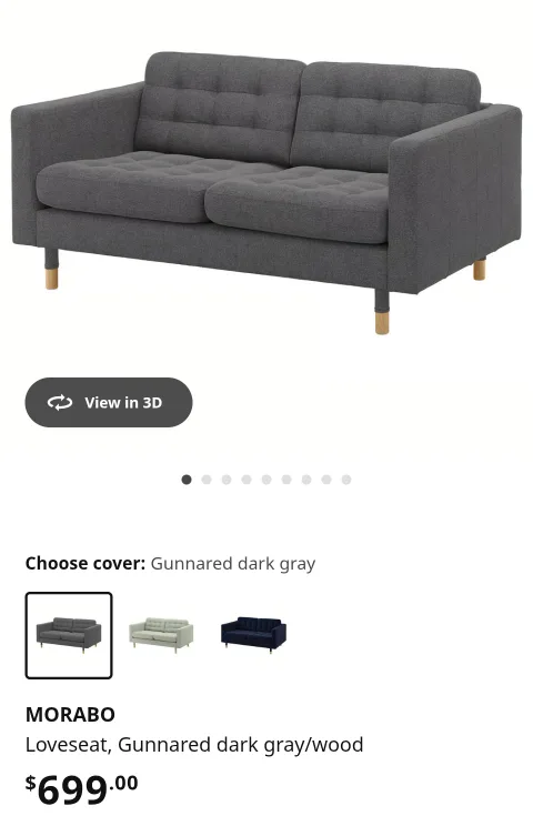 Couch and an arm chair set thumbnail