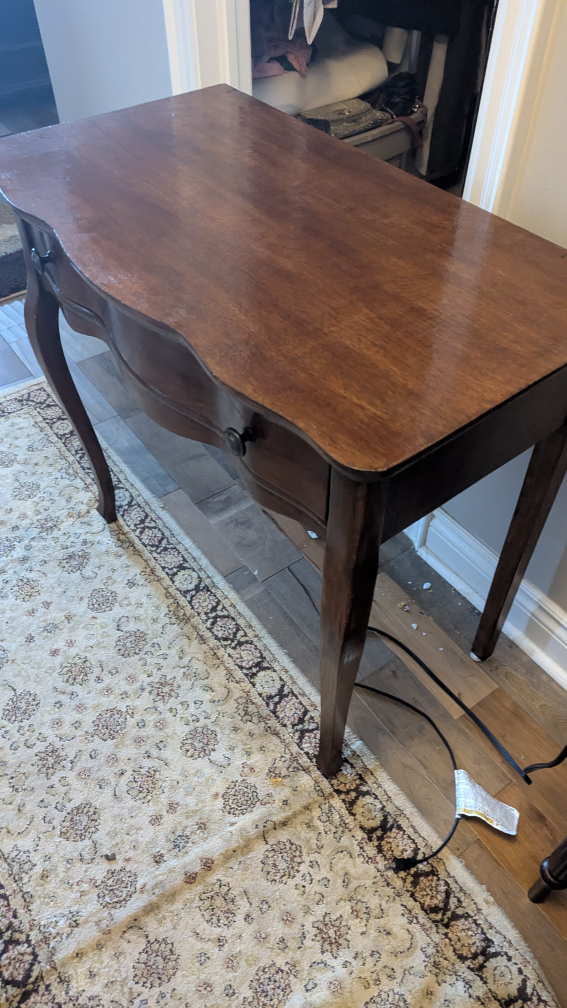 Antique Wood Side Table🇨🇦 - photo 2