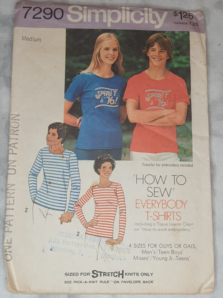 Simplicity 7290 Sewing Pattern - Medium