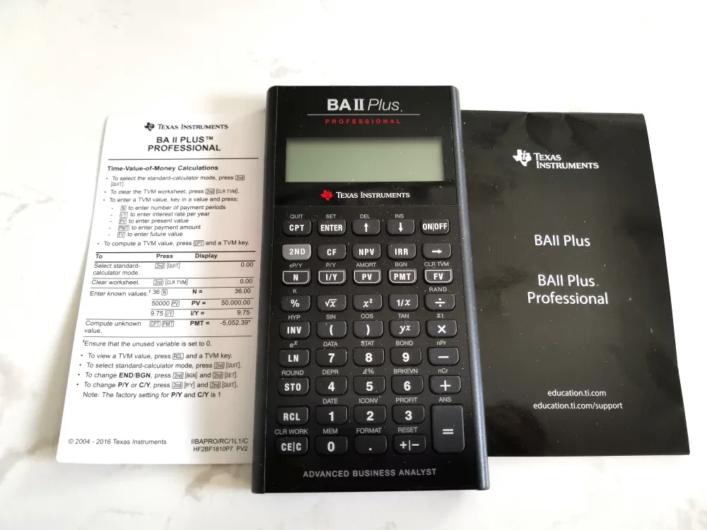 Moving Sale: BA II Plus Professional Calculator thumbnail