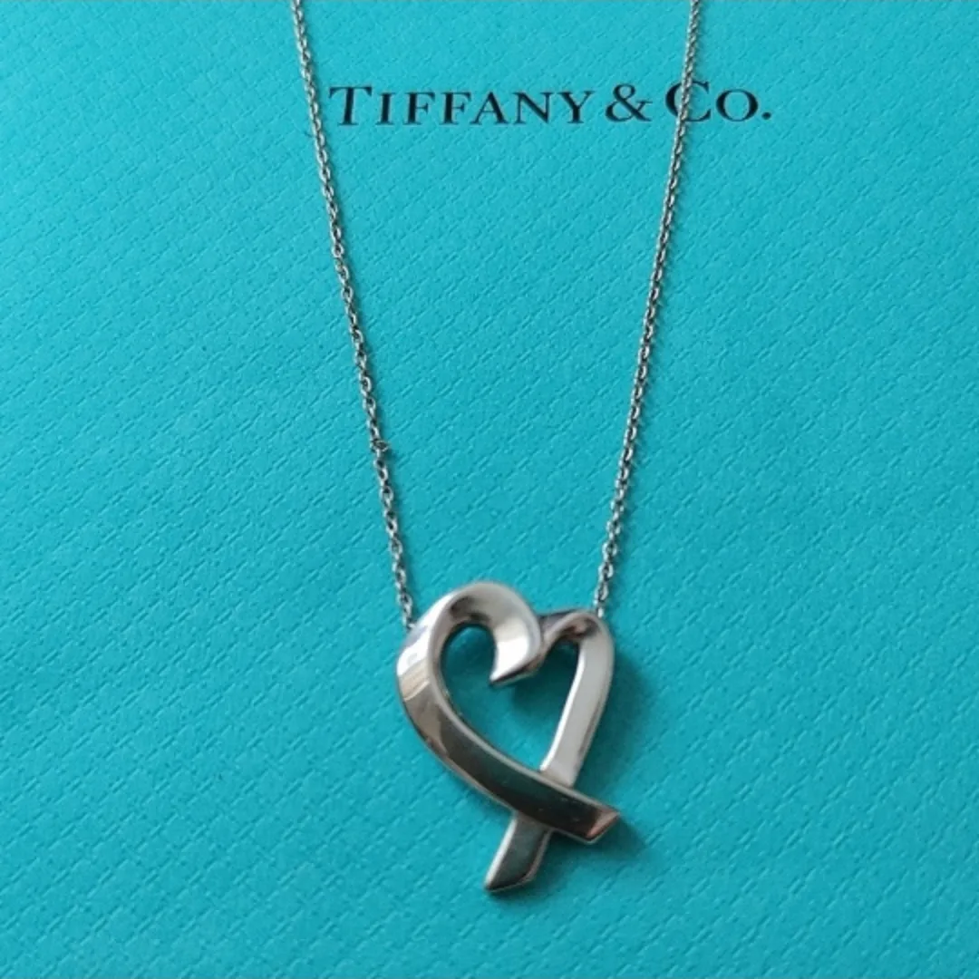 Tiffany & Co. Loving Heart Pendant Necklace image indicator(2)