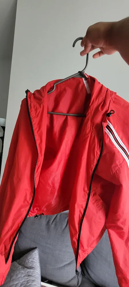Garage Red Windbreaker Jacket - Size L thumbnail