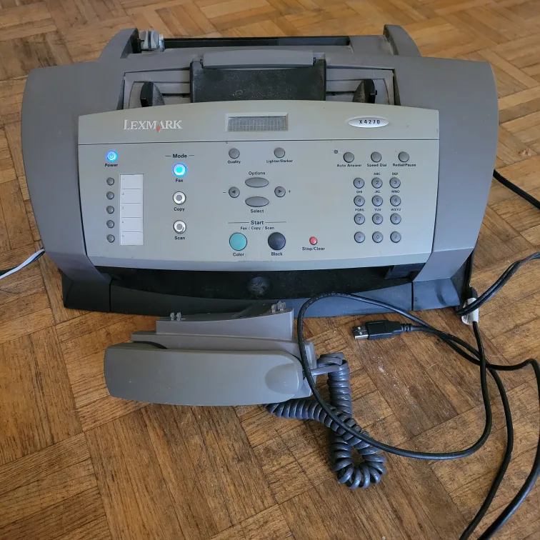 Lexmark X4270 Fax/Copy/Scan Printer