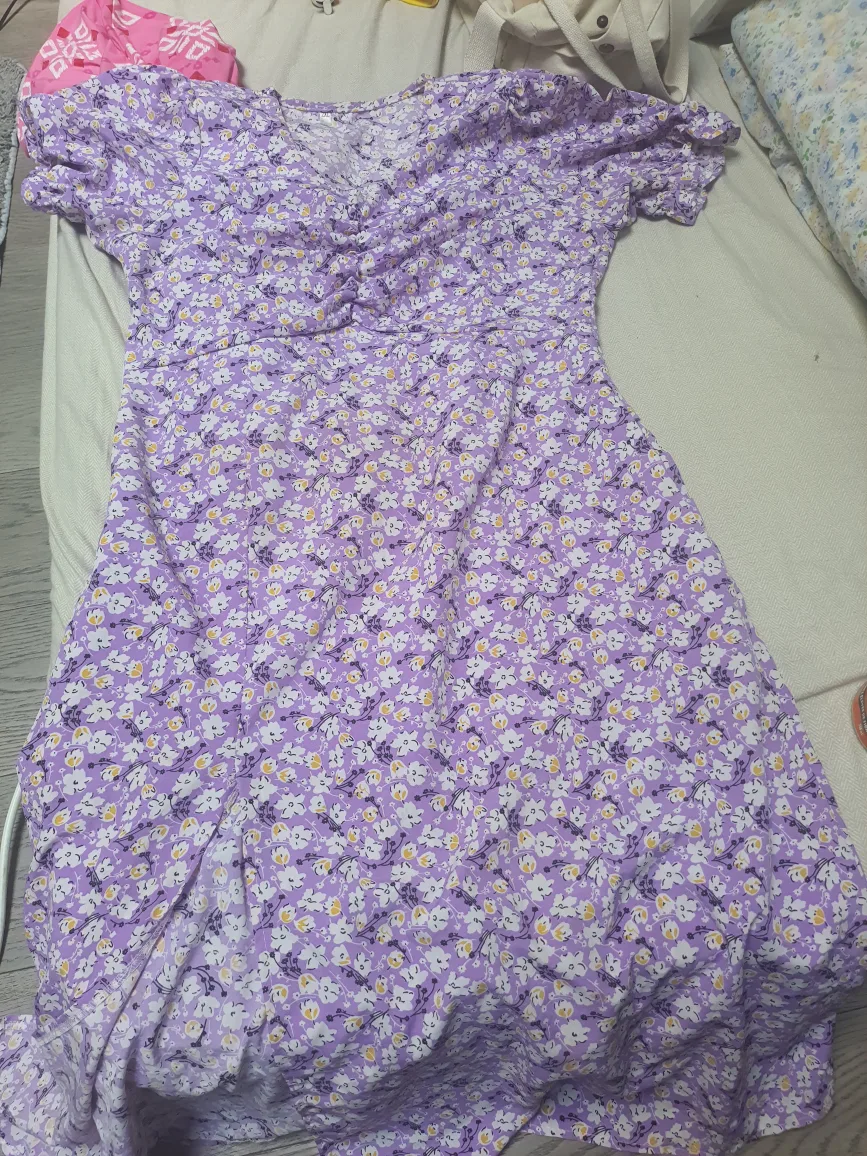 Purple Floral Dress🇨🇦 thumbnail