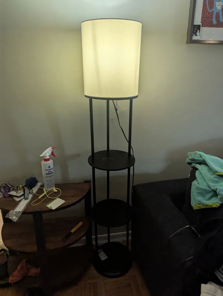 Floor Lamp with Shelves thumbnail
