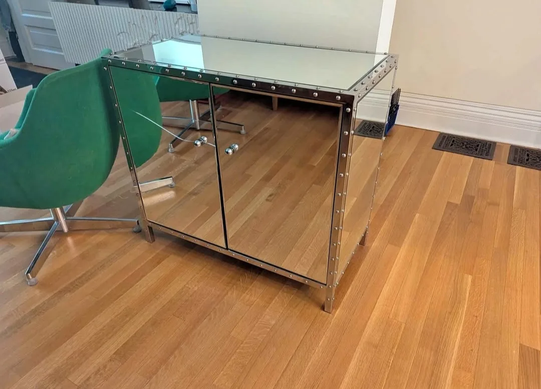 Mirrored Accent Cabinet thumbnail