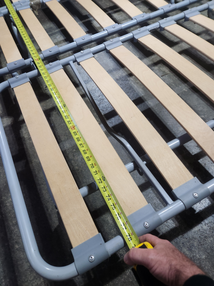 Futon Folding Bed Frame - 78 x 31 inches - photo 5