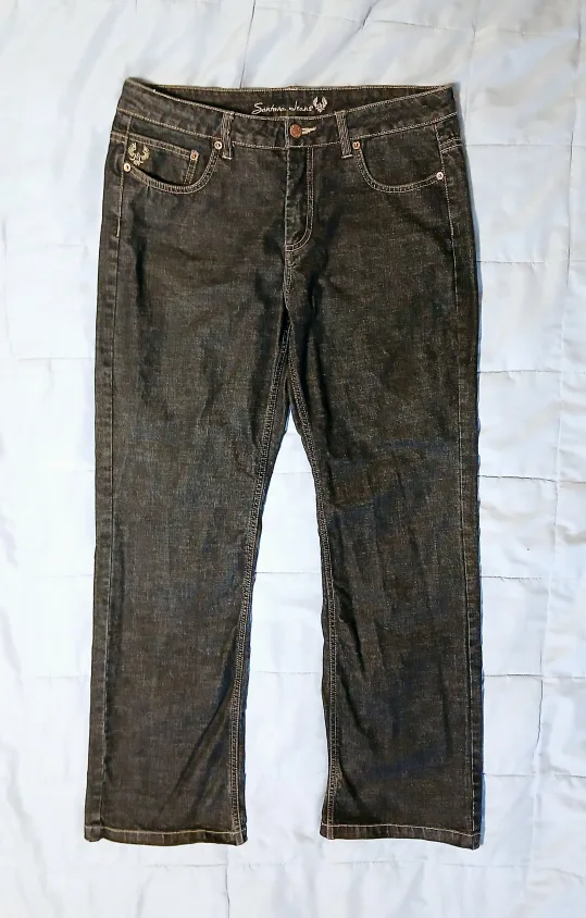 Women Medium Dark Wash Santana Jeans thumbnail
