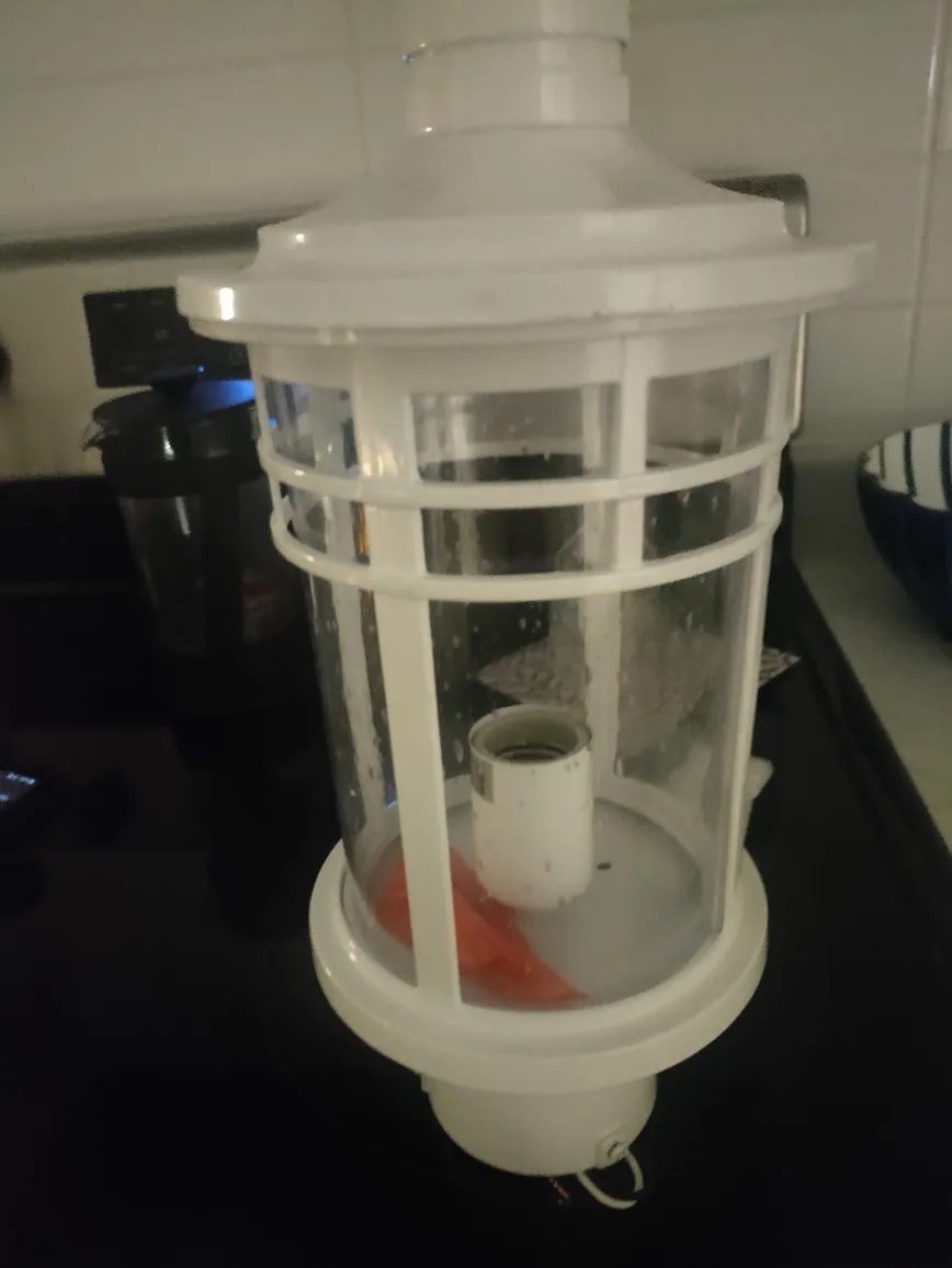 Darkaway Outdoor Post Light - White, Medium image indicator(3)