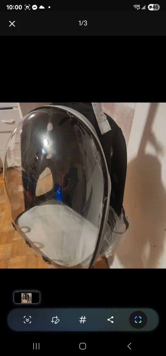 Pet Carrier Backpack - Space Capsule thumbnail