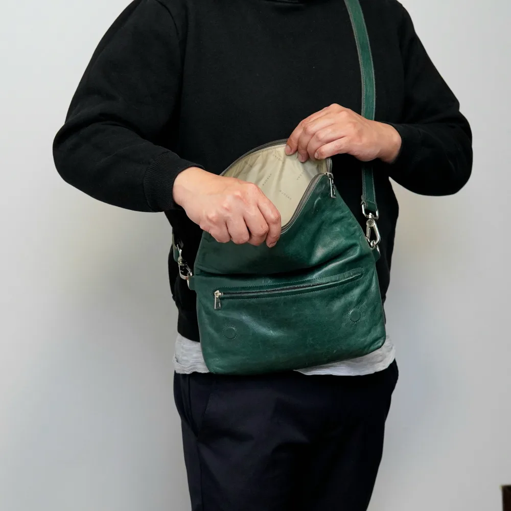 Rudsak Green Leather Crossbody Bag image indicator(8)
