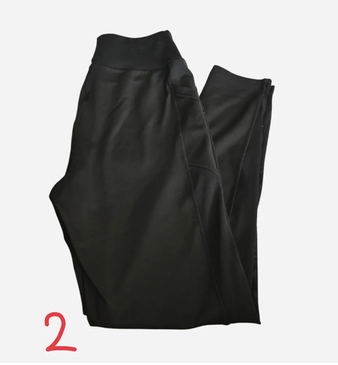 5 Black Leggings sz M image indicator(3)