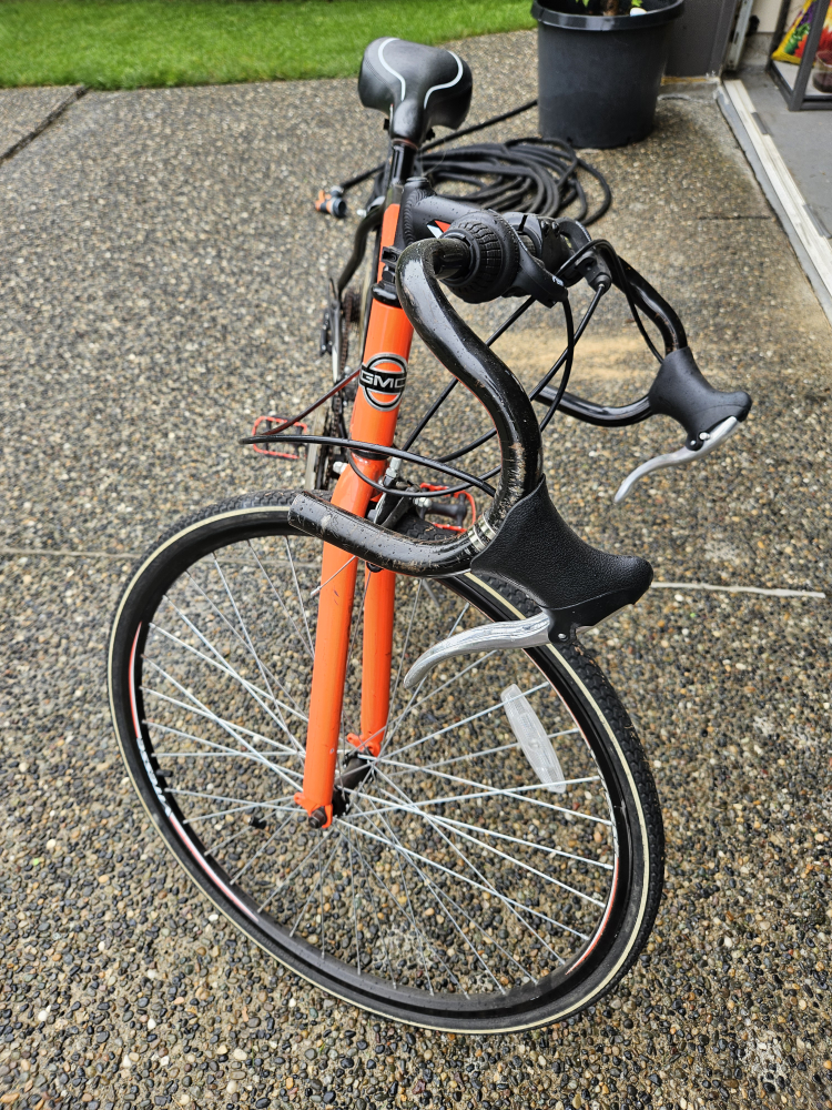 GMC Road Bike - Orange and Black