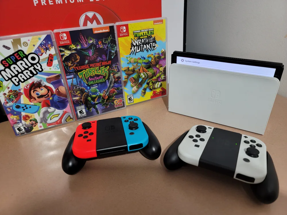 Nintendo Switch OLED Model - White thumbnail