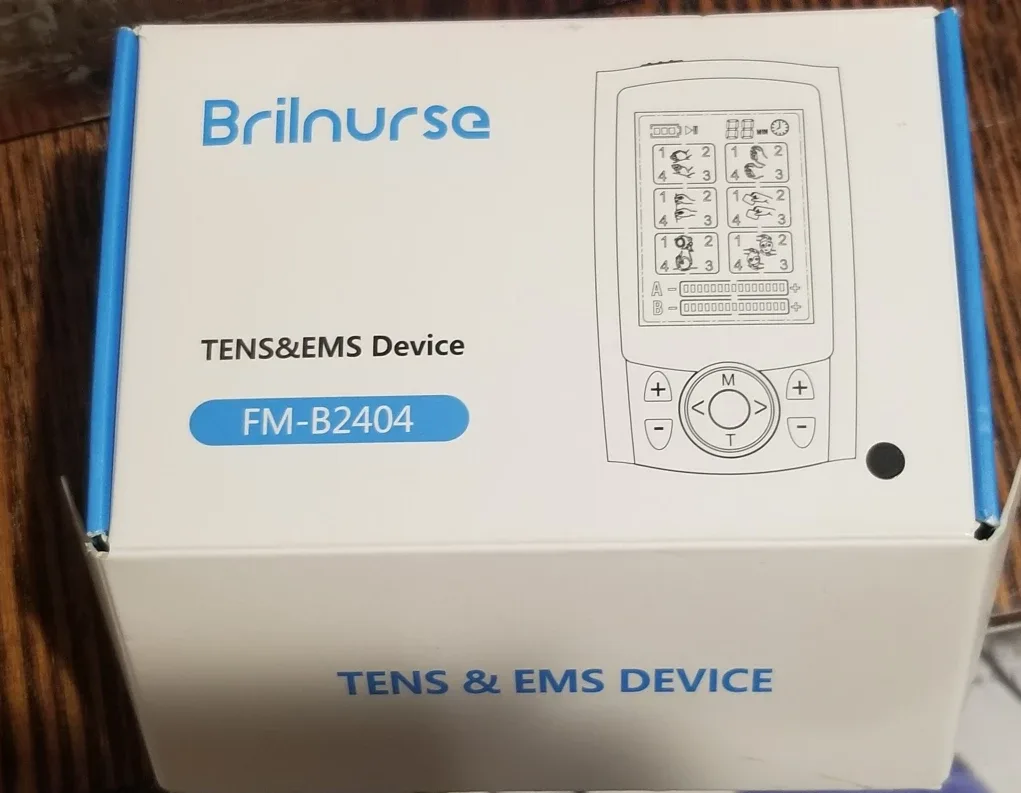 Brilnurse TENS&EMS Device FM-B2404 - Like New! thumbnail