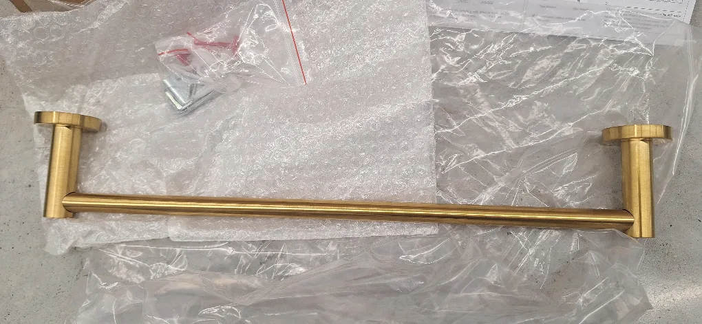 Symmons 353TB-24-BBZ Dia 24 in. Wall-Mounted Towel Bar image indicator(7)