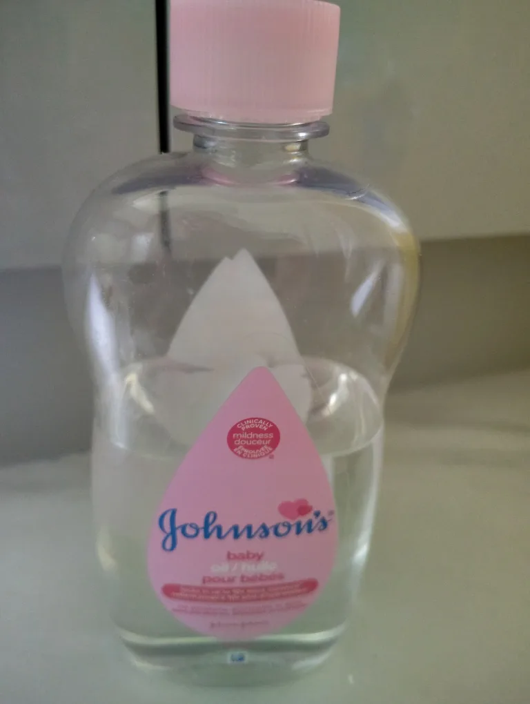 Johnson's Baby Oil and Baxter sodium chloride irrigation thumbnail