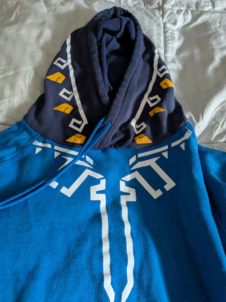 Legend of Zelda Breath of the WildHoodie - Blue - photo 2
