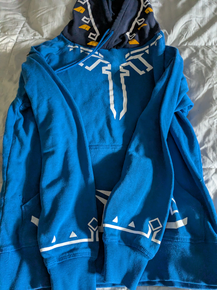 Legend of Zelda Breath of the WildHoodie - Blue - photo 4