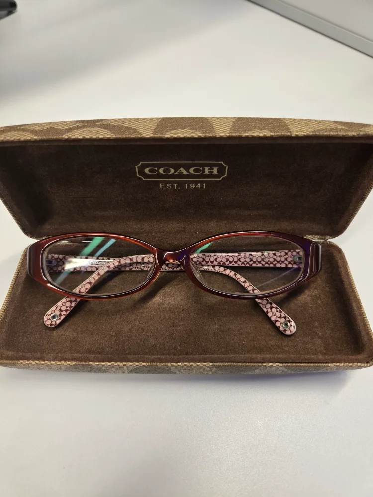 Coach Eyeglasses with Case 🧡 thumbnail