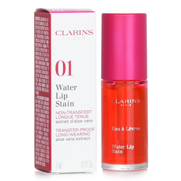 *NEW w/ box* Clarins Water Lip Stain – 01 Rose Water (7ml) thumbnail