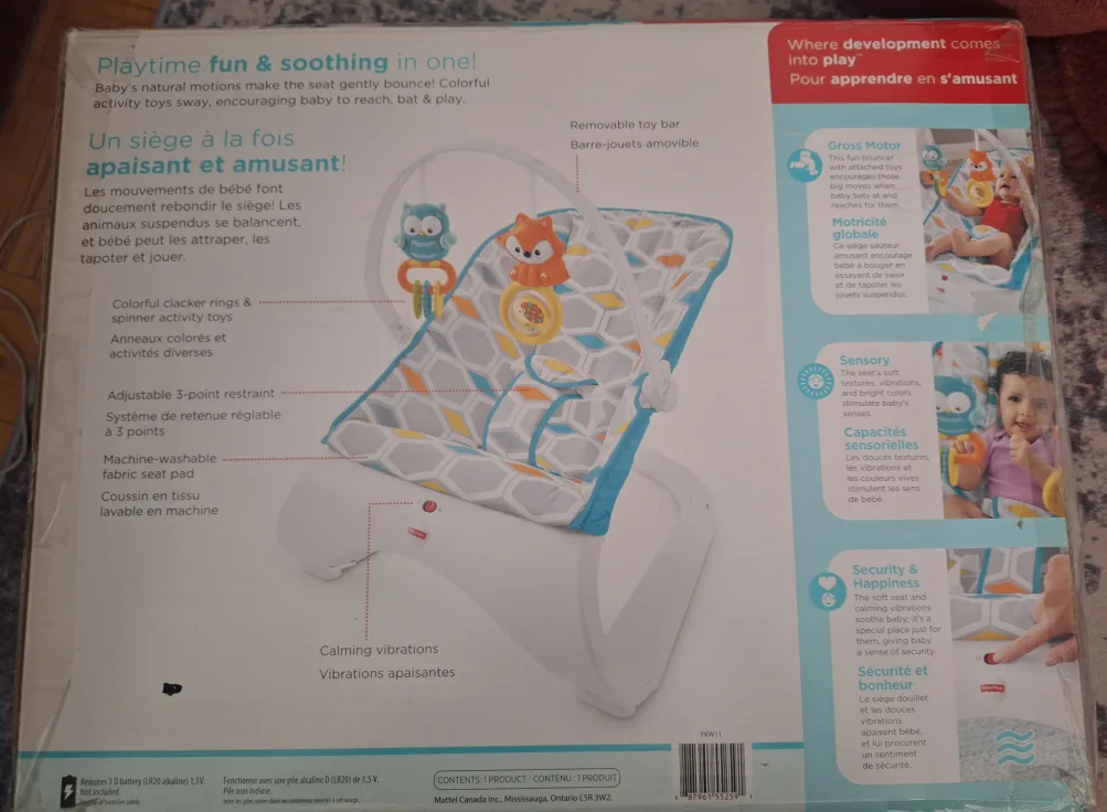 Fisher-Price Comfort Curve Bouncer - Like New image indicator(2)