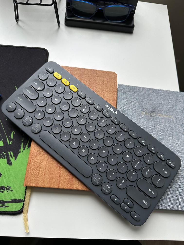 Logitech K380 Multi-Device Bluetooth Keyboard - Grey
