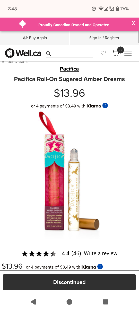 Pacifica Sugared Amber Dreams Perfume Rollerball - photo 4