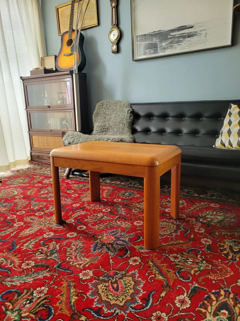 Danish Modern Rectangular Teak Coffee Table thumbnail