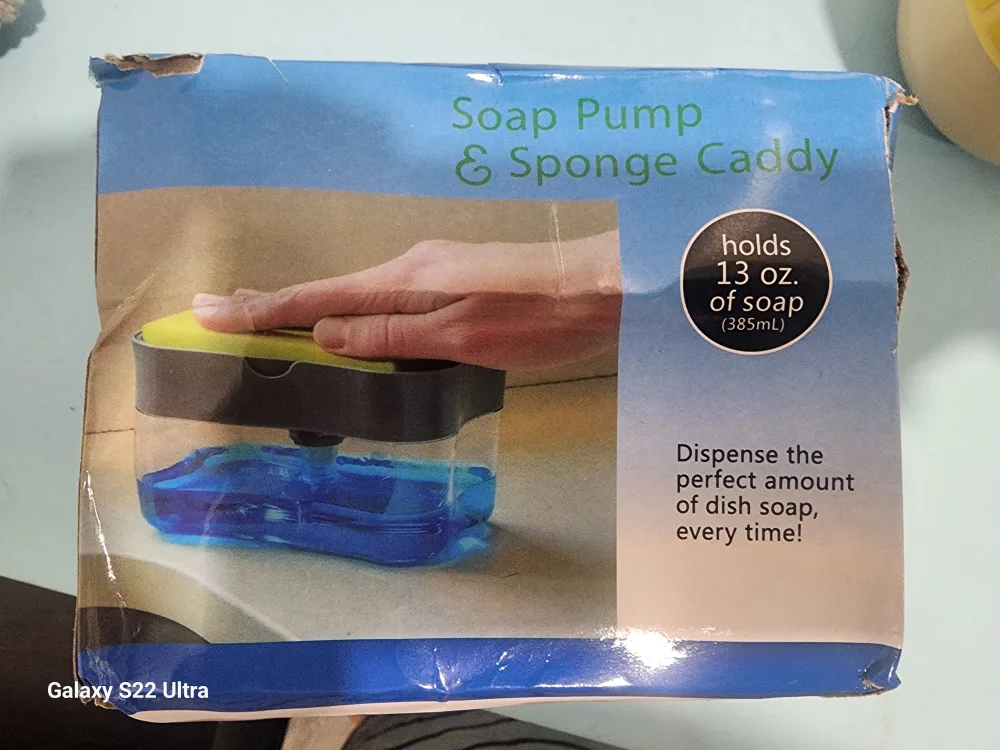 Soap Pump & Sponge Caddy (13 oz) thumbnail