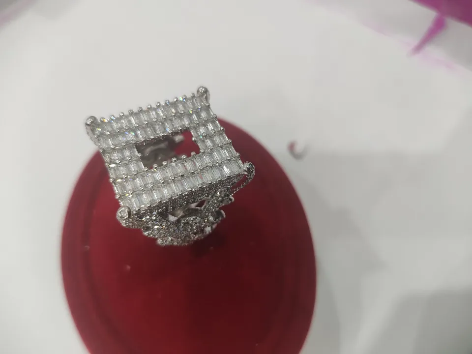 Silver Ring with Cubic Zirconia thumbnail