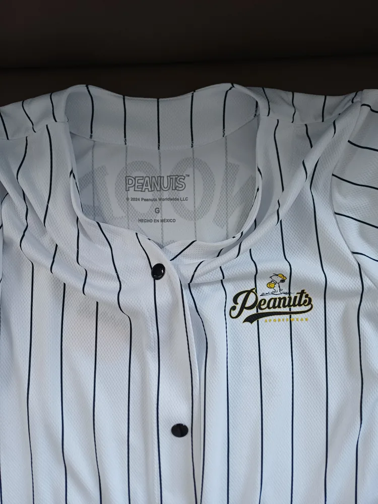 Peanuts Snoopy Baseball Jersey - Size M image indicator(2)
