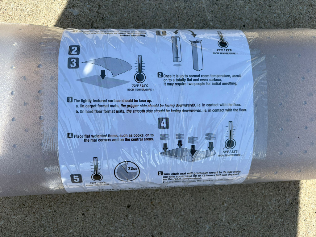Clear Chairmat for Carpet - photo 2