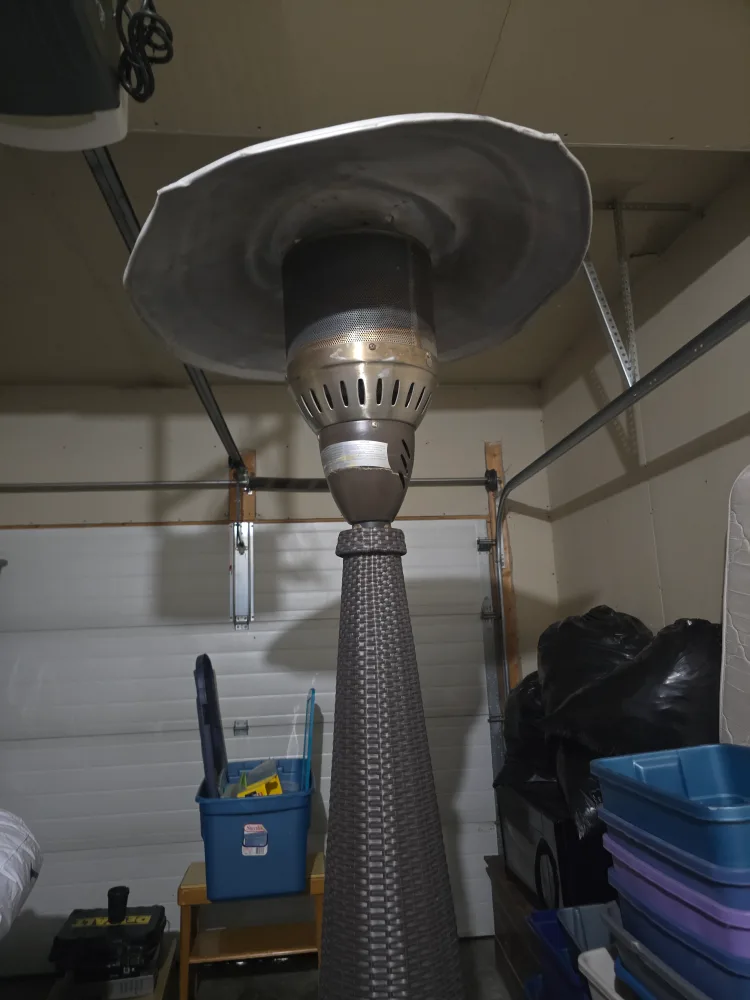 propane fueled patio heater thumbnail