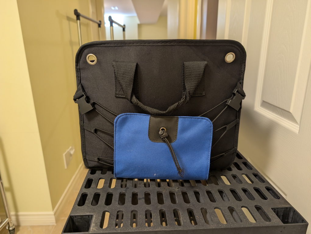 Blue Collapsible Car Trunk Organizer - photo 3