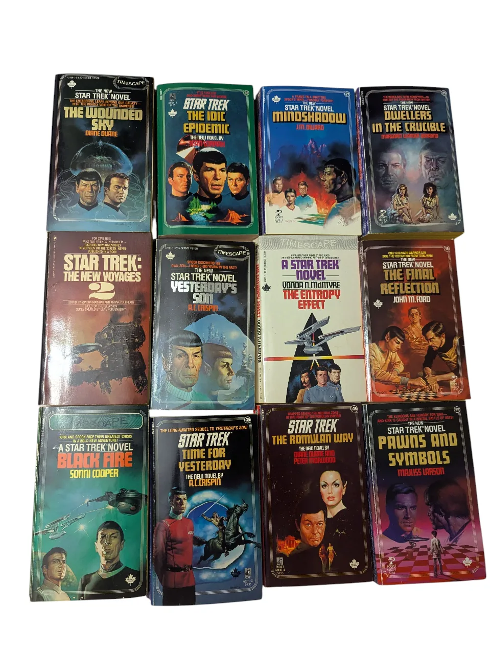 TAKING OFFERS: 33 VINTAGE STAR TREK paperback books 1970s 1980s image indicator(5)