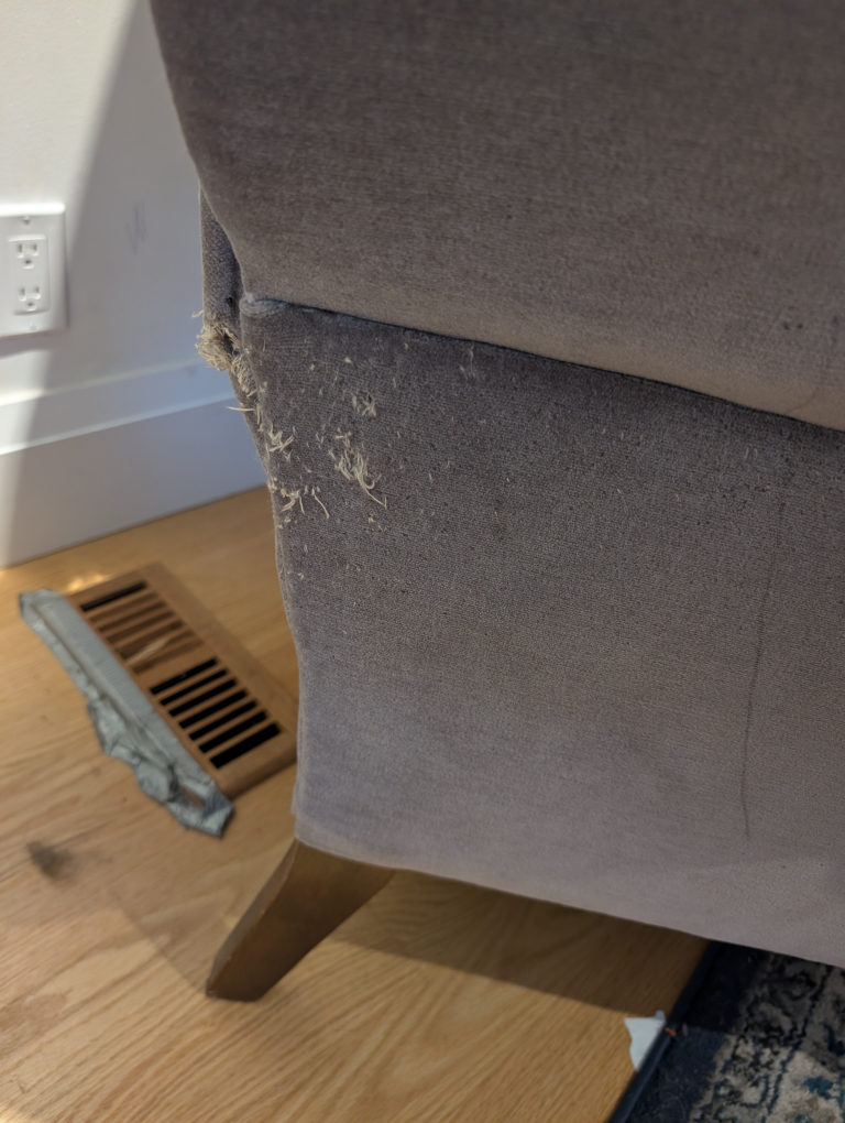 Wingback Chair - Damaged - photo 4
