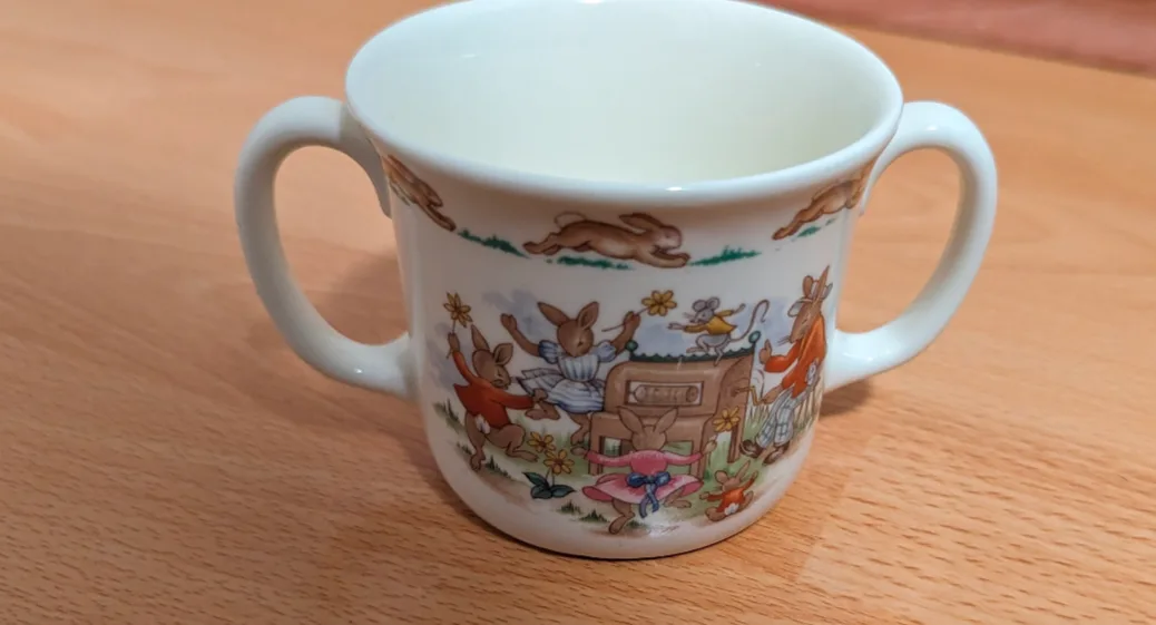 Royal Doulton Bunnykins Two Handled Mug thumbnail