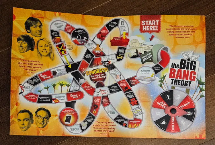 Big Bang Theory Board Game Comic-Con Promo Item RARE, MINT image indicator(2)