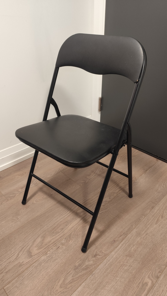 Folding Chair & Table Set - Black - photo 2
