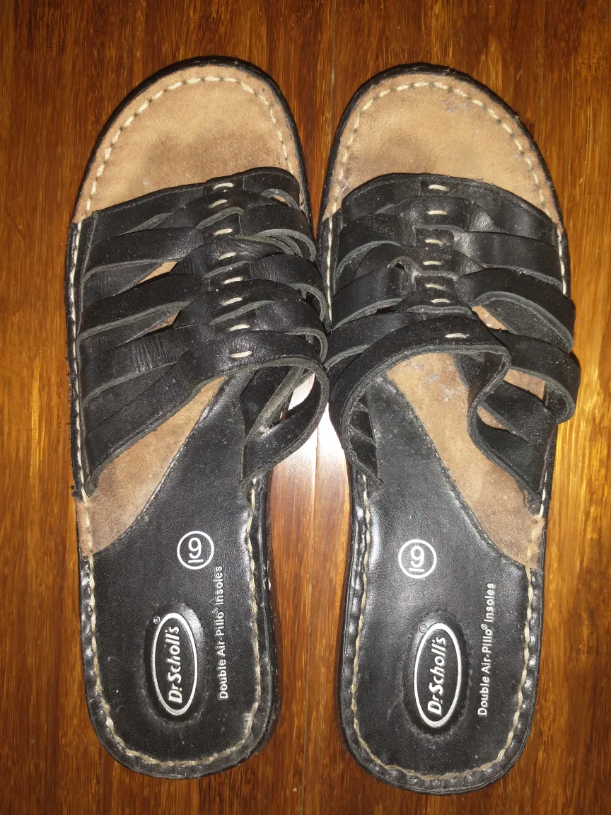 Dr. Scholl's Genuine Leather Sandals thumbnail