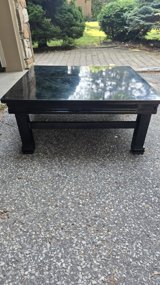 Black folderble LowTable - photo 3