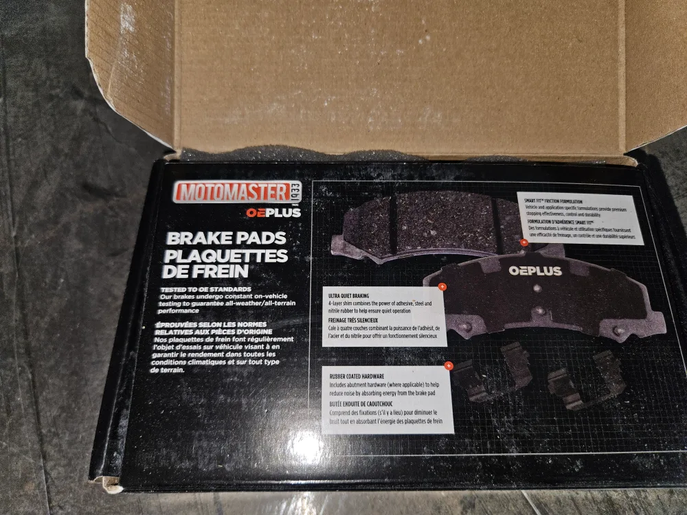Motomaster OEPlus Front Brake Pads - Brand New! image indicator(4)