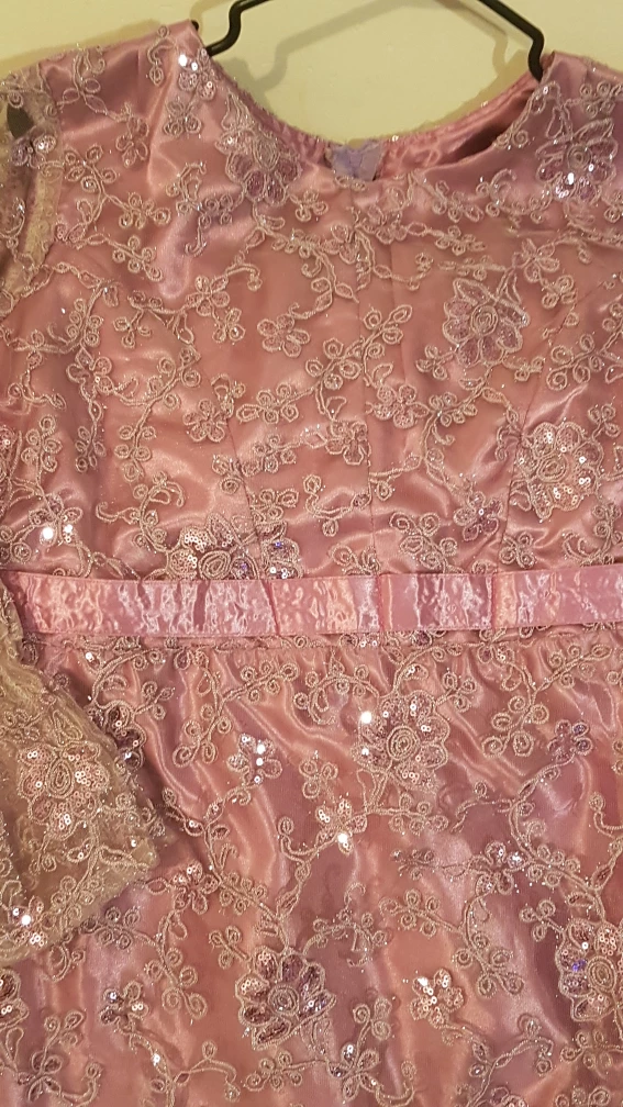 Pink Embellished Dress